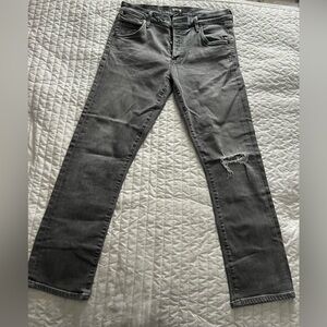 Citizens of Humanity Jeans Womens Gray Emerson Slim Boyfriend Premium Vintage